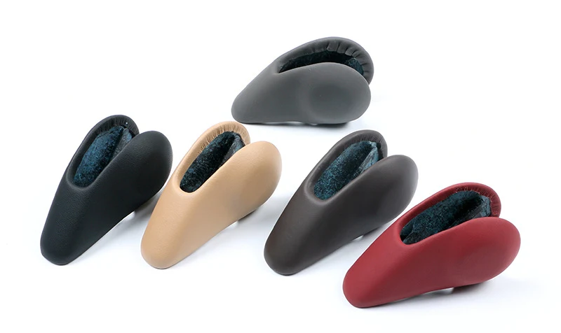 Leather Gear Shift Lever Knob Replacement Cover Trim for Porsche 911 991 992, Macan 95B, 718 Boxster / Cayman, Panamera 970 971, - Image 2