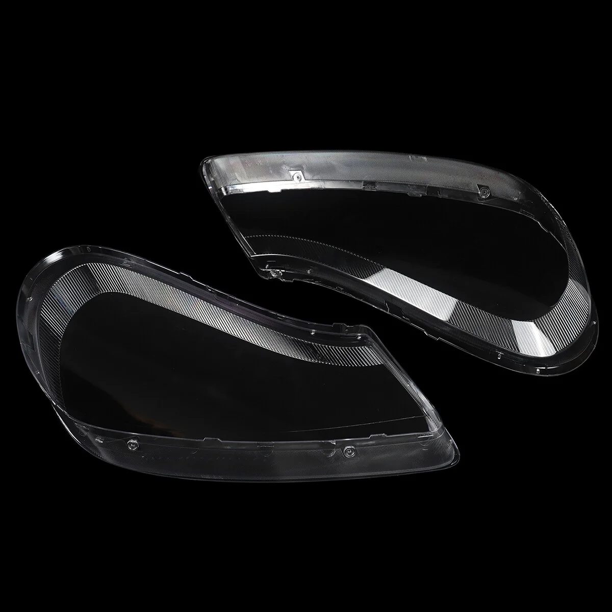 1 Pair Headlight Lens Cover Replacements For Porsche Cayenne 2008-2010 Head Lamp Shells - Image 7