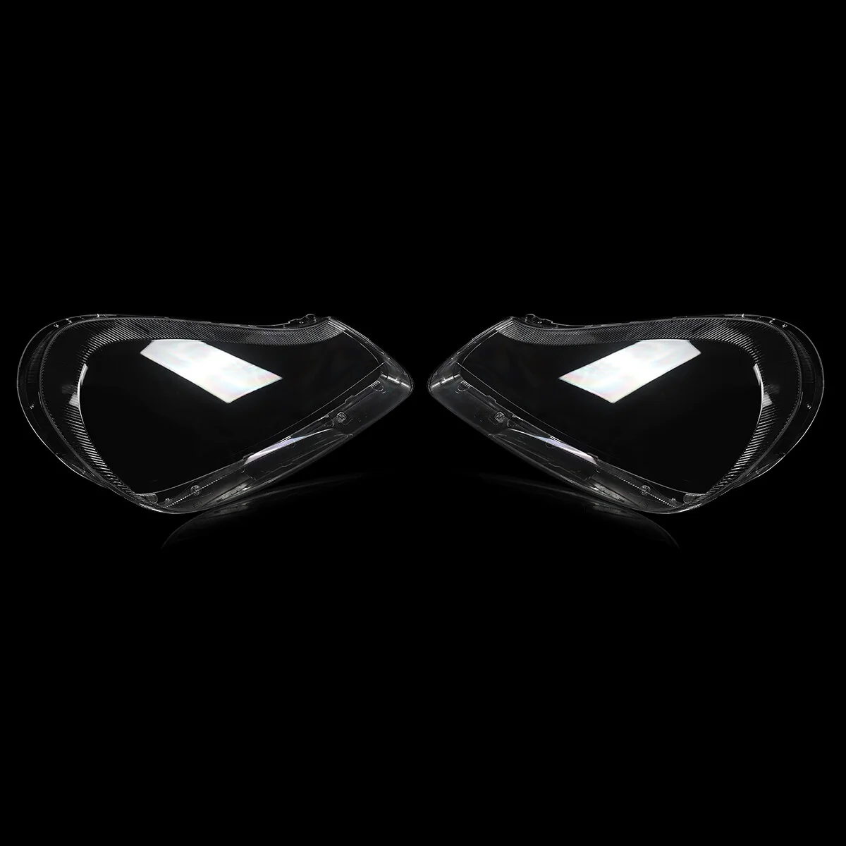 1 Pair Headlight Lens Cover Replacements For Porsche Cayenne 2008-2010 Head Lamp Shells - Image 9
