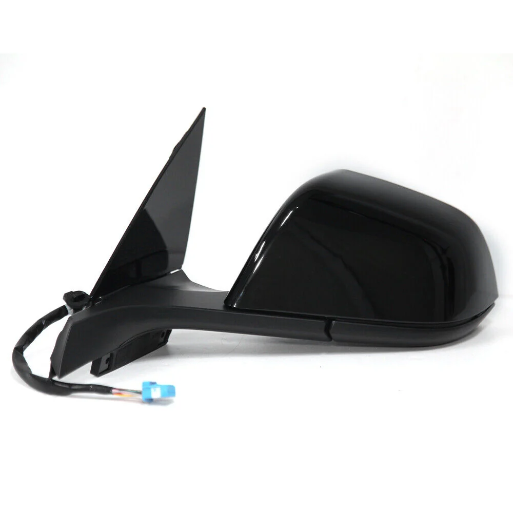 13Pin Left Driver Side Mirror Assembly Black For Tesla Model 3 2017-2023 Heated Memory Recall - Image 2