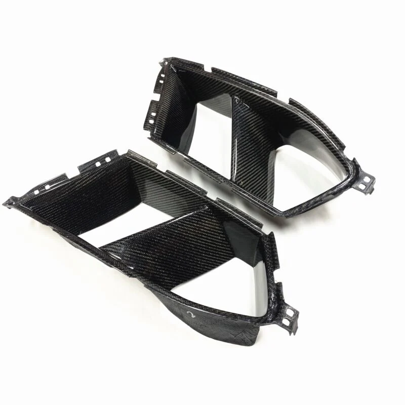Carbon Fiber Front Bumper Air Vent Grille Cover For BMW G80 M3 G82 G83 M4 2021-2026 - Image 7