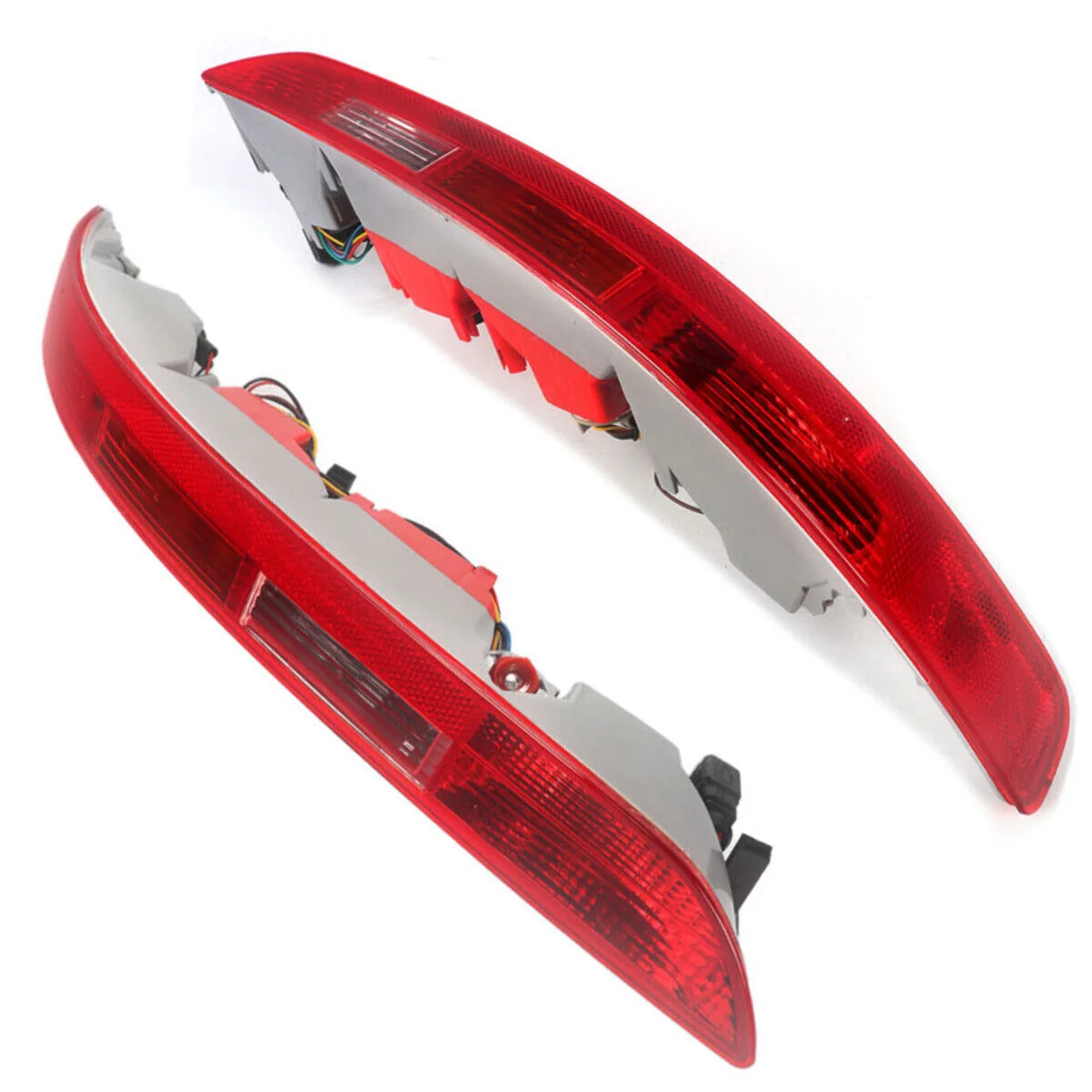 Pair Rear Bumper Tail Light Reflector Brake Stop Lamp Red For Audi Q5 2009-2017 - Image 10