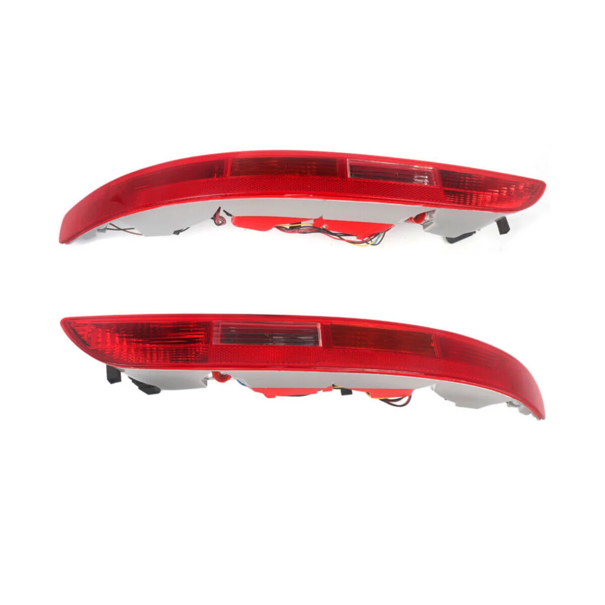 Pair Rear Bumper Tail Light Reflector Brake Stop Lamp Red For Audi Q5 2009-2017 - Image 9