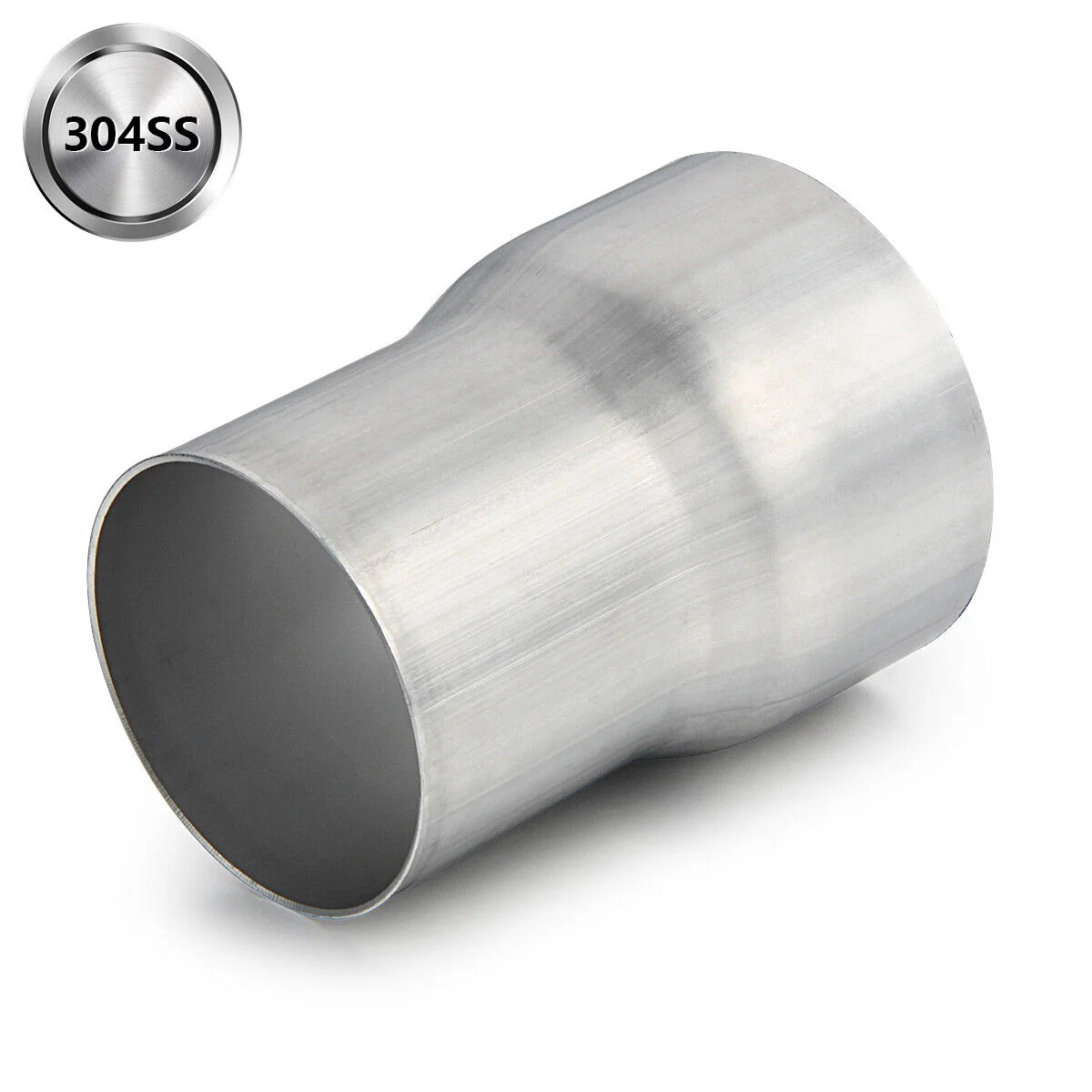 2.5" ID to 3" Exhaust Pipe Tip Adapter Reducer Connector 304 Stainless Steel - Image 5