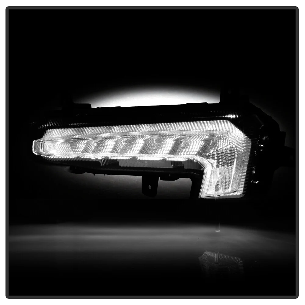 2016-2018 Chevy Malibu Bumper LED DRL Daytime Running Lights Fog Driving Lamps - Image 5