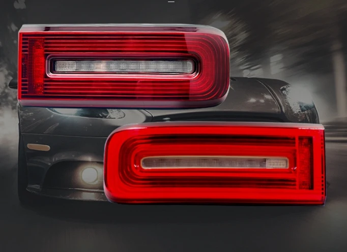 2PCS Left+Right For Mercedes W464 G500 G550 G63 2019-2023 Rear Tail Lights Taillights