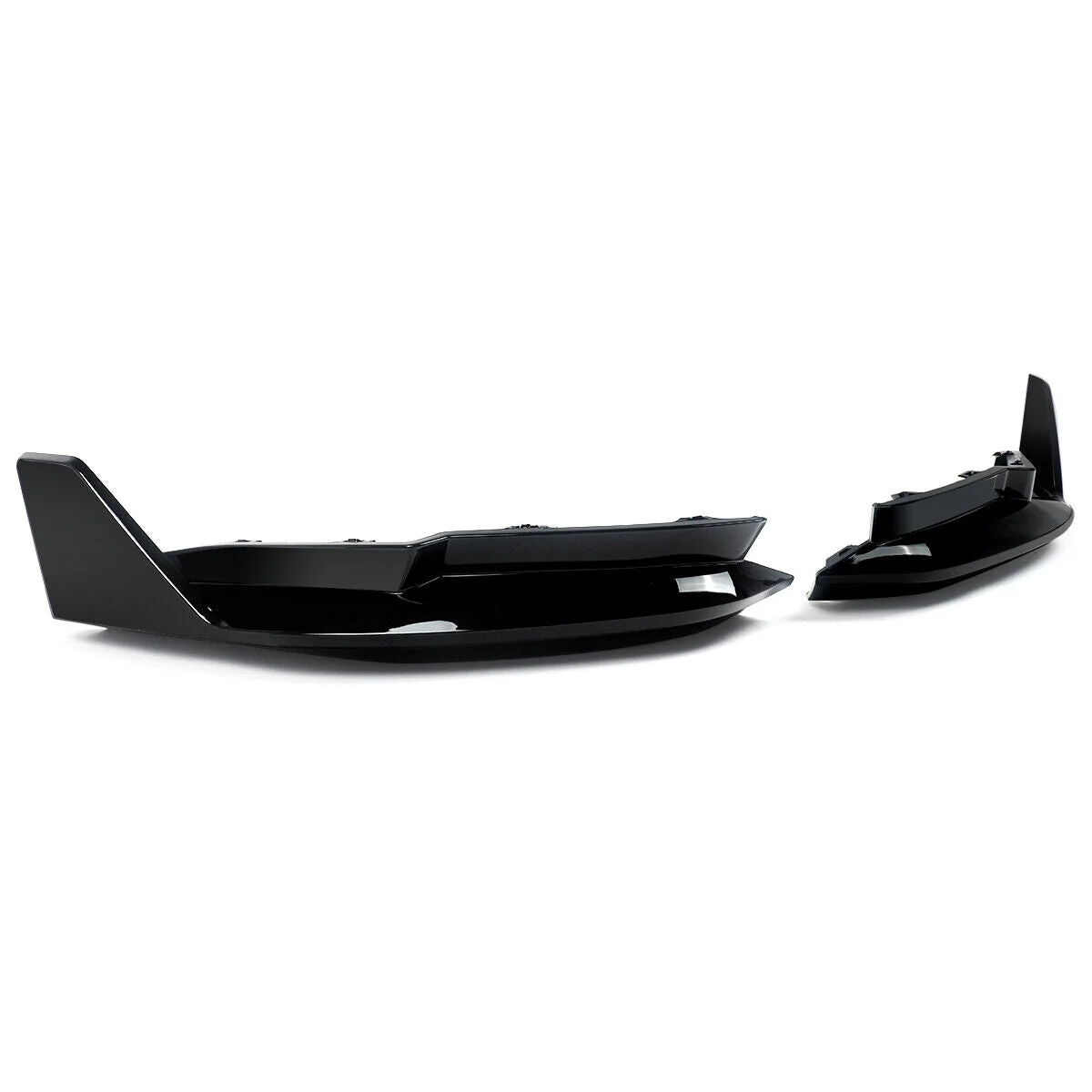 Gloss Black Rear Bumper Canards Splitters For 2021+ BMW G80 M3 G82 - Image 4
