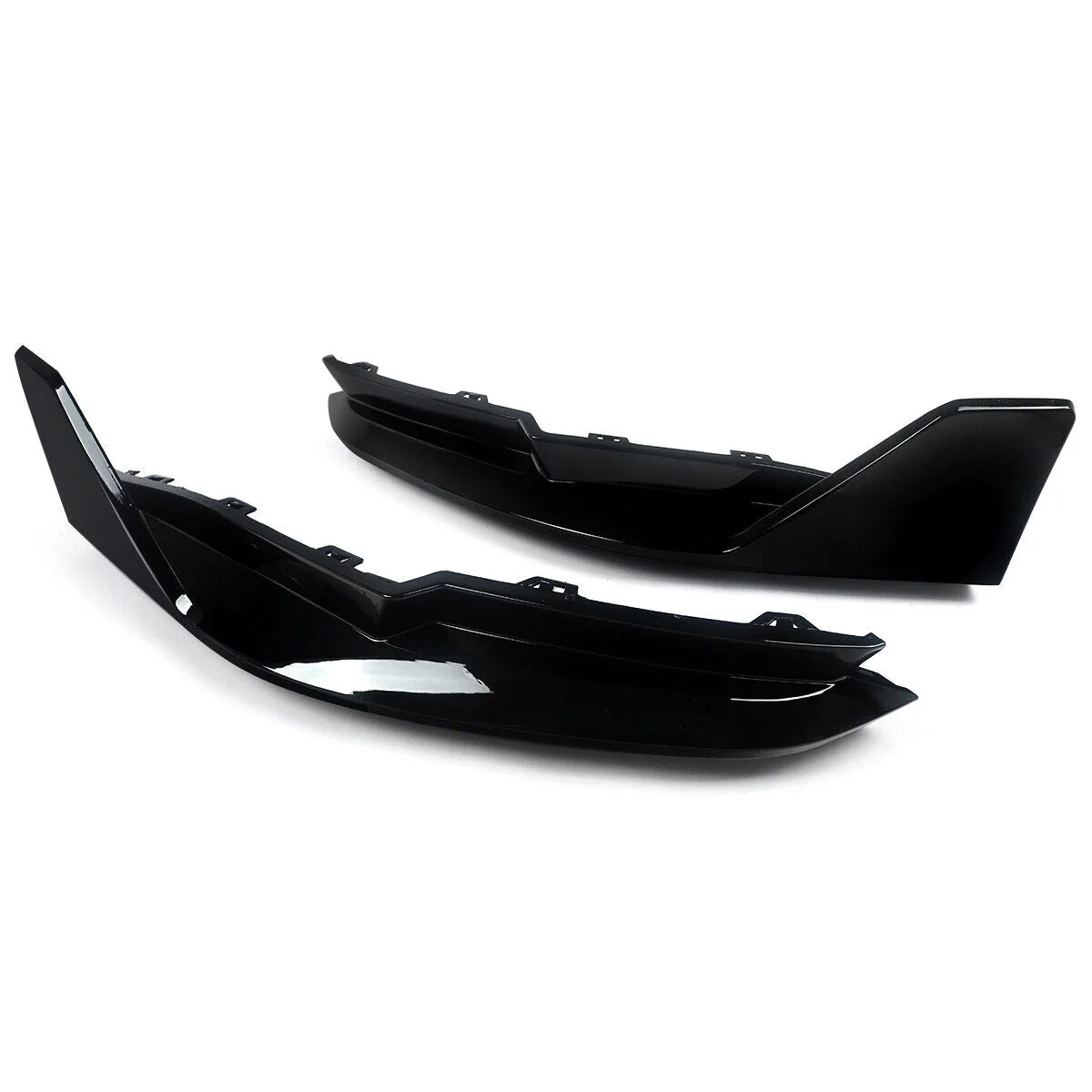 Gloss Black Rear Bumper Canards Splitters For 2021+ BMW G80 M3 G82 - Image 5