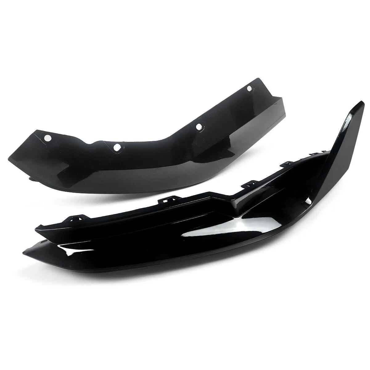 Gloss Black Rear Bumper Canards Splitters For 2021+ BMW G80 M3 G82 - Image 7
