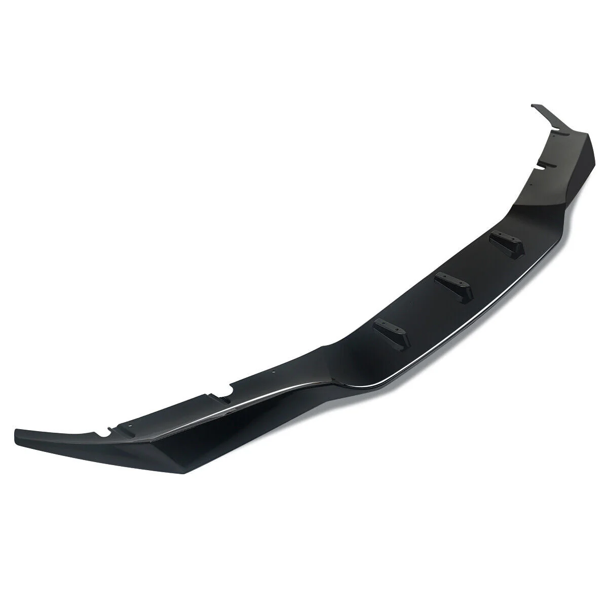 Gloss Black Front Lip Splitter For BMW M5 F90 2018-2020 - Image 5