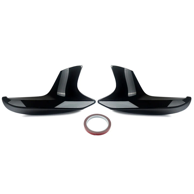 Gloss Black Front Bumper Lip Splitter For BMW F90 M5 2018-2020 - Image 4