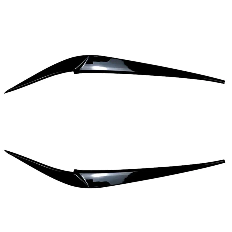 Carbon Black Headlight Eyelid Cover Trim For BMW X3 X4 G01 G02 2019-2022 - Image 13