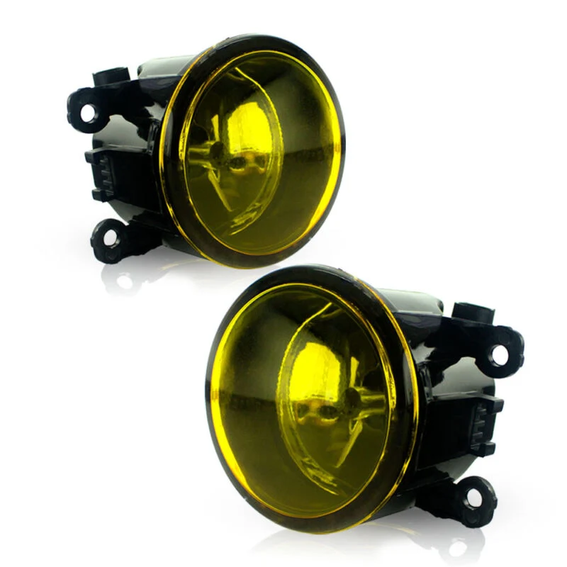 Pair Golden Yellow Front Fog Driving Lights w/ H11 Bulbs For 2015-2021 Subaru WRX STi - Image 5