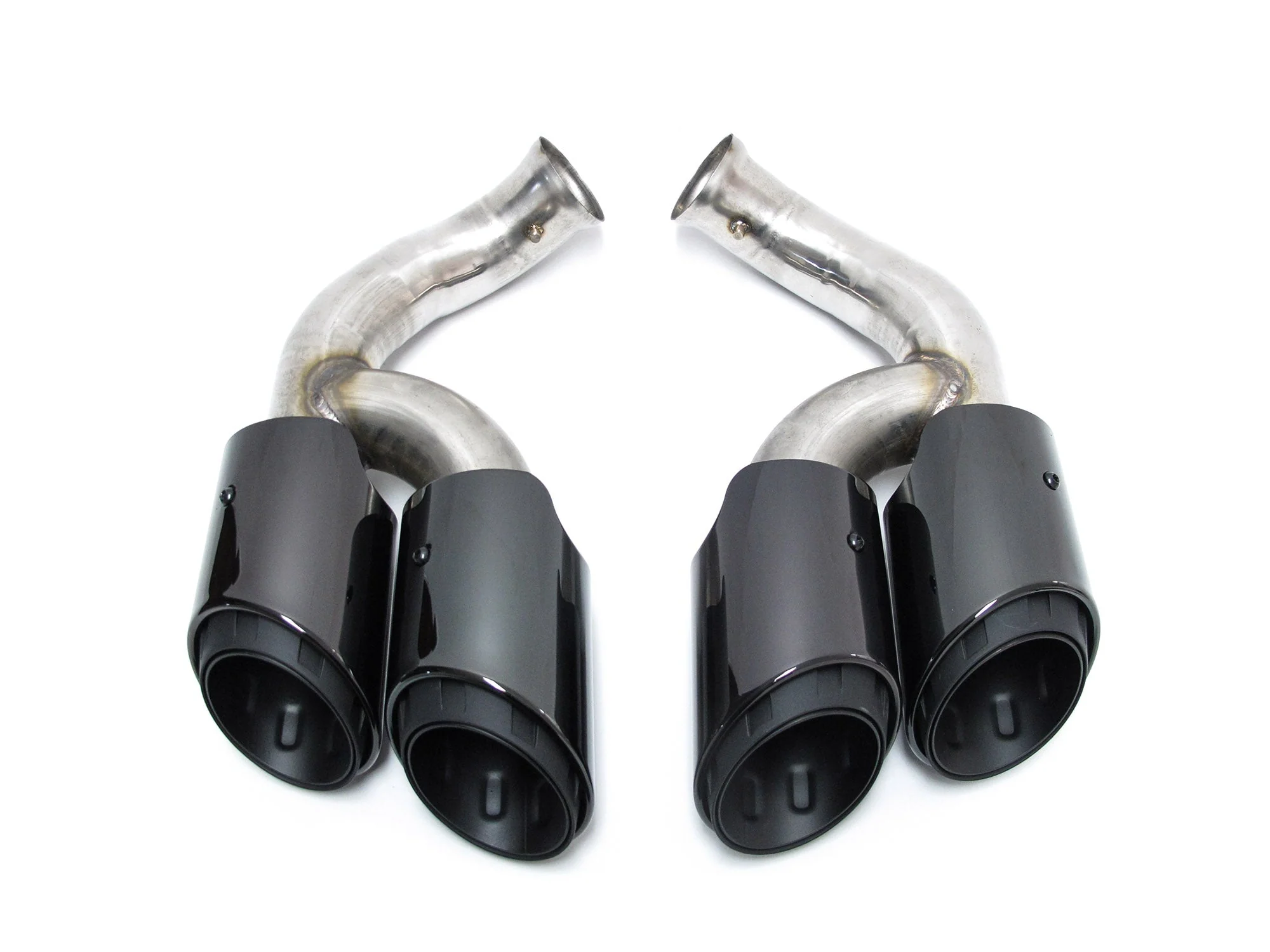 3-Layers Sport Exhaust Tips Pipe For Porsche 958.2 Cayenne 92A 2015-2018 et151 - Image 12