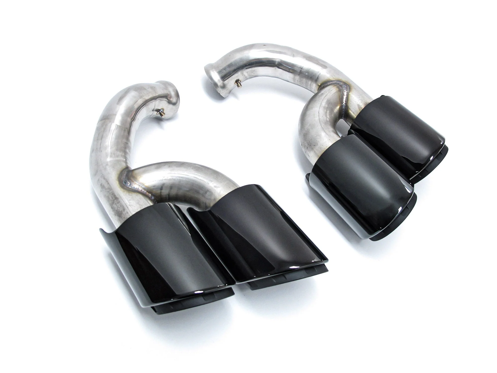 3-Layers Sport Exhaust Tips Pipe For Porsche 958.2 Cayenne 92A 2015-2018 et151 - Image 5