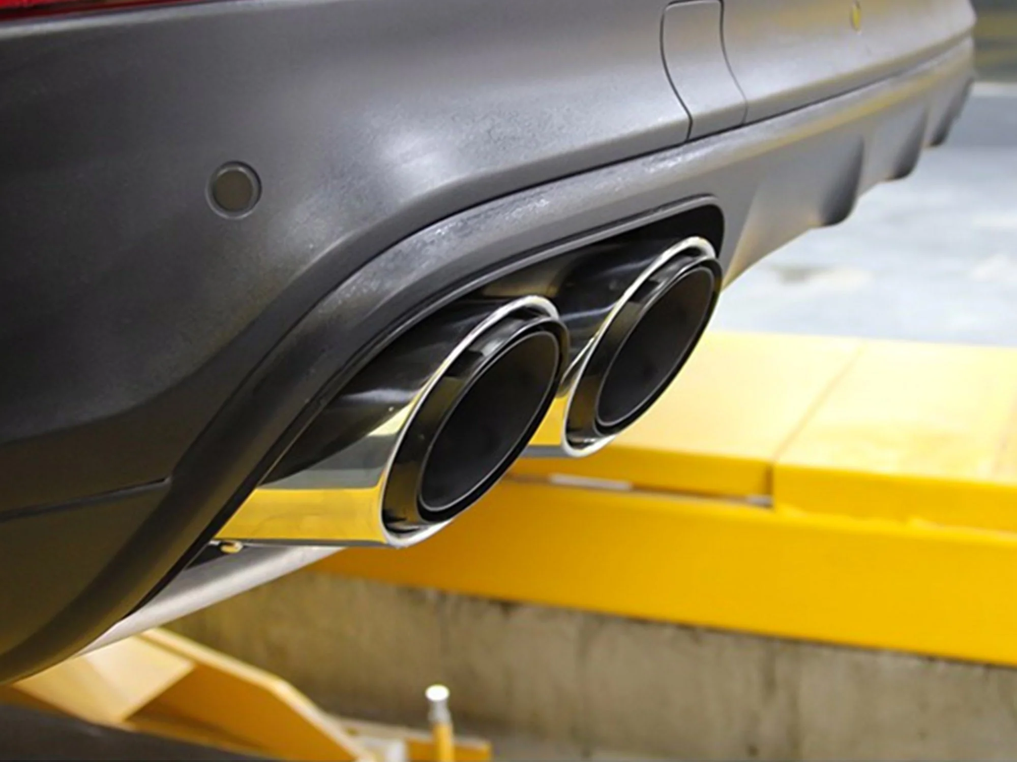 3-Layers Silver Exhaust Tips For Porsche Cayenne 9Y0 9Y3 2019-2026 - Image 4