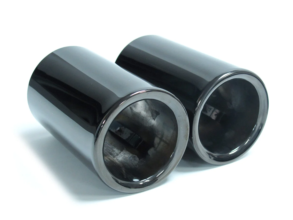 3'' Outlet Black Muffler Tips Tailpipe Pair fit for BMW F20 F21 F22 F30 F31 F32 F33 F36 - Image 5