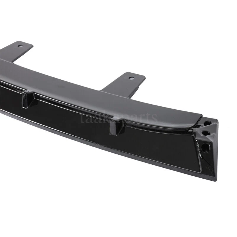 Glossy Black Front Bumper Lip Spoiler Splitter 3pcs For Honda Accord 4DR 2021 2022 - Image 7