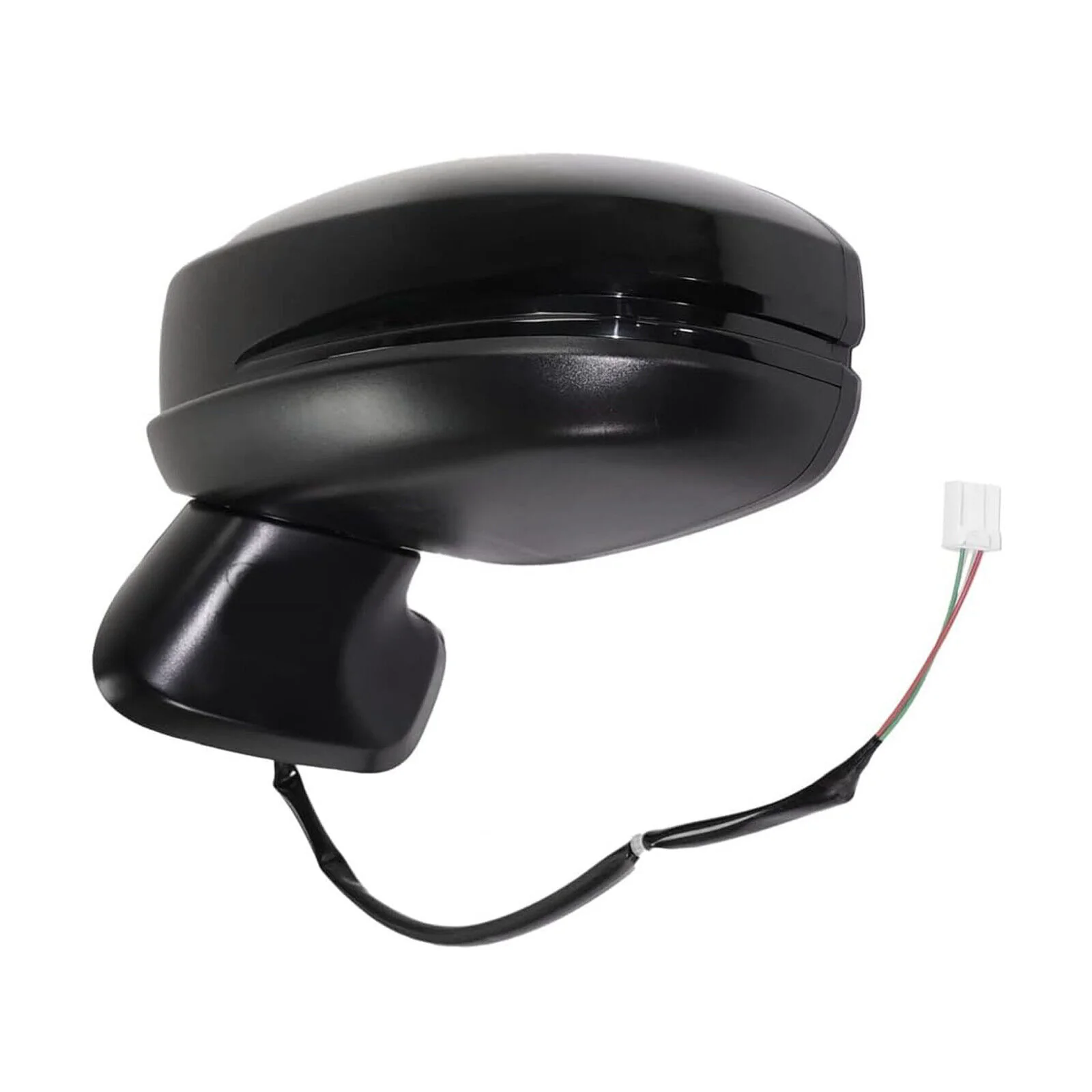 3Pin Left+Right Side Mirror Assembly Black For Honda Fit 2015-2019 2020 Non-heated Manual Fold - Image 2