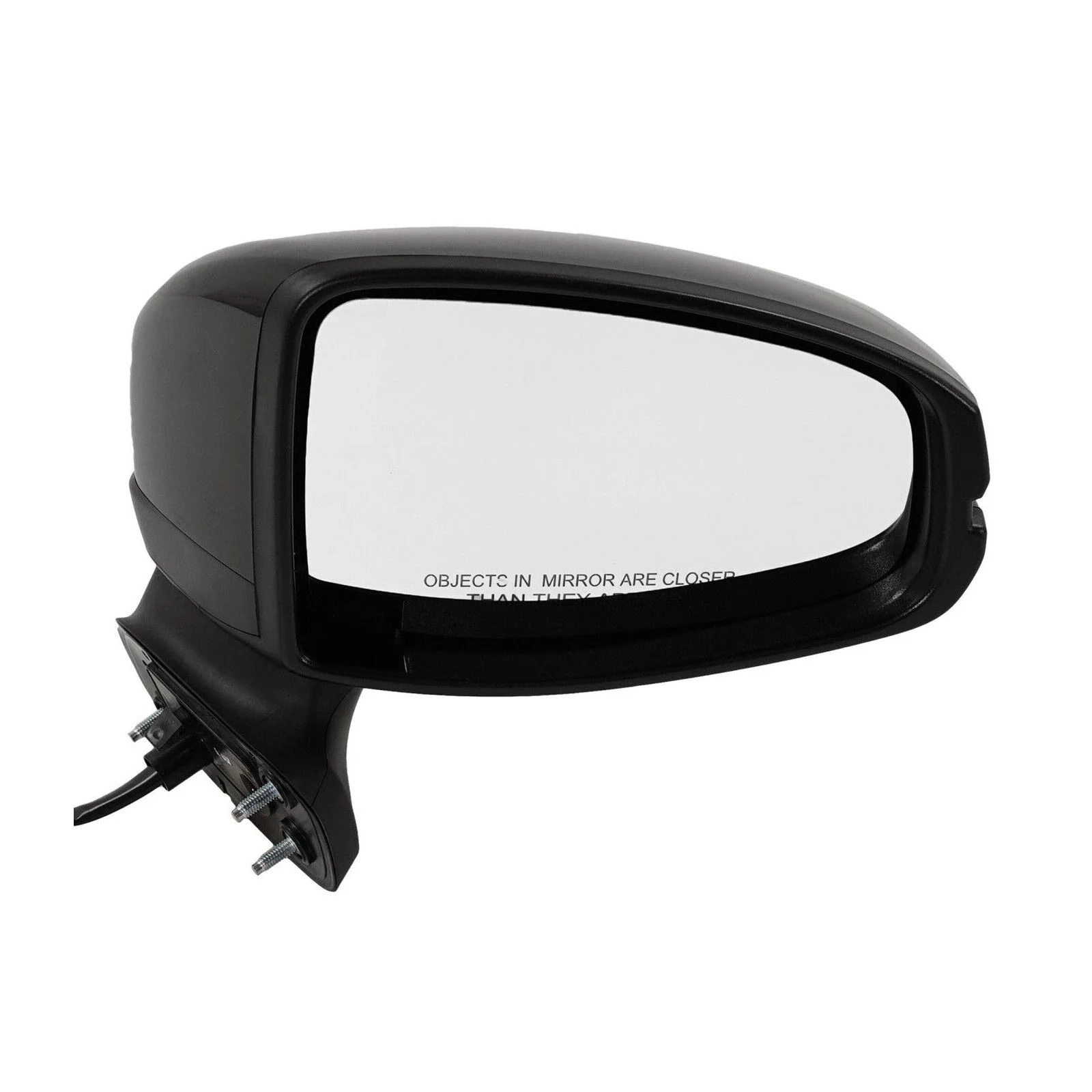 3Pin Left+Right Side Mirror Assembly Black For Honda Fit 2015-2019 2020 Non-heated Manual Fold - Image 3