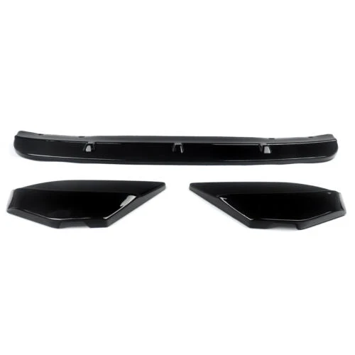 3x Gloss Black Front Bumper Lip Lower Spoiler Splitter For BMW F98 F97 X3M X4M 2019-2021 - Image 12