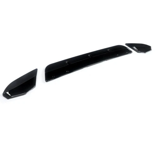 3x Gloss Black Front Bumper Lip Lower Spoiler Splitter For BMW F98 F97 X3M X4M 2019-2021 - Image 9