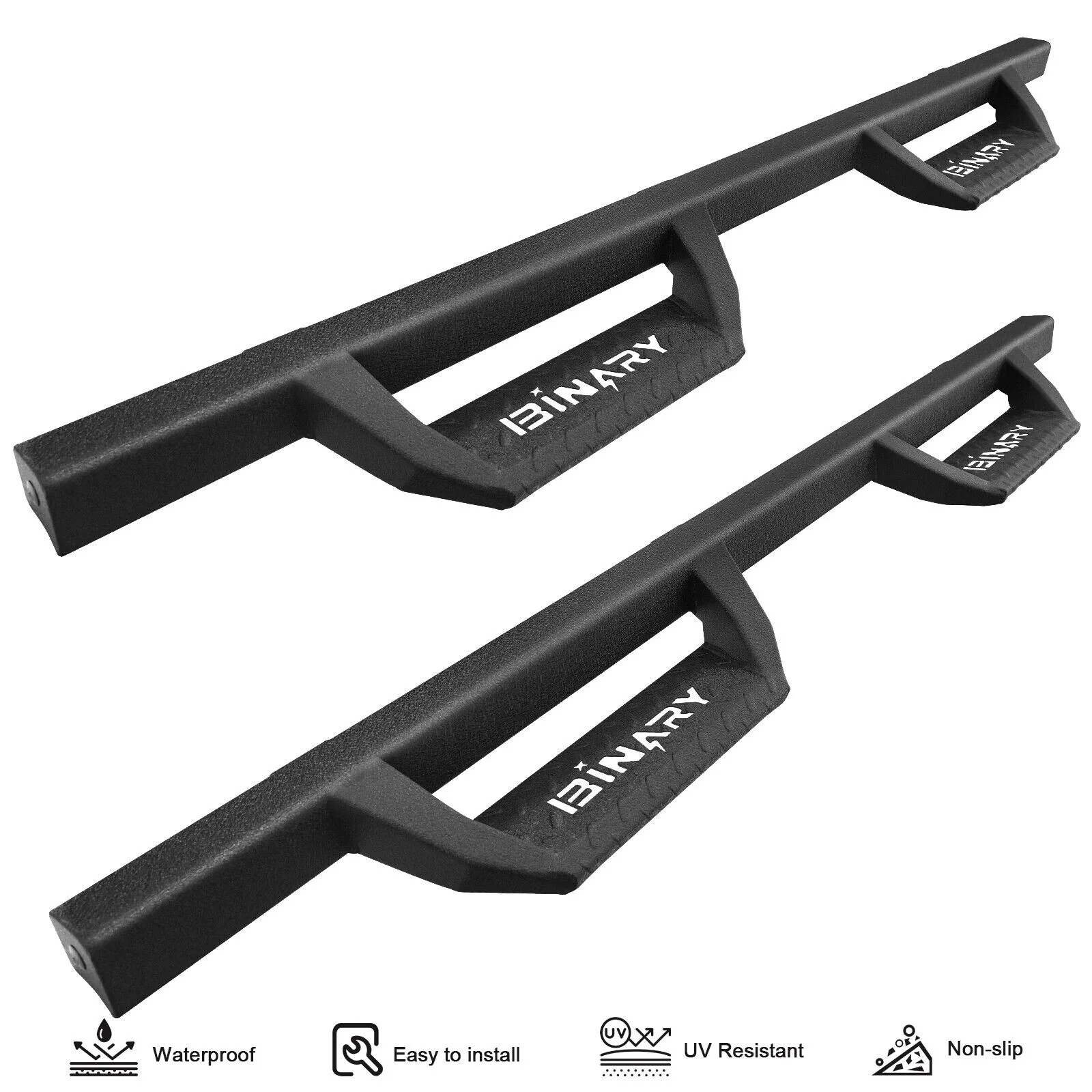4.3 Inches Drop Down Side Step For 2024-2026 Toyota Tacoma Double/Crew Cab Running Board Nerf Bar Side Step - Image 8