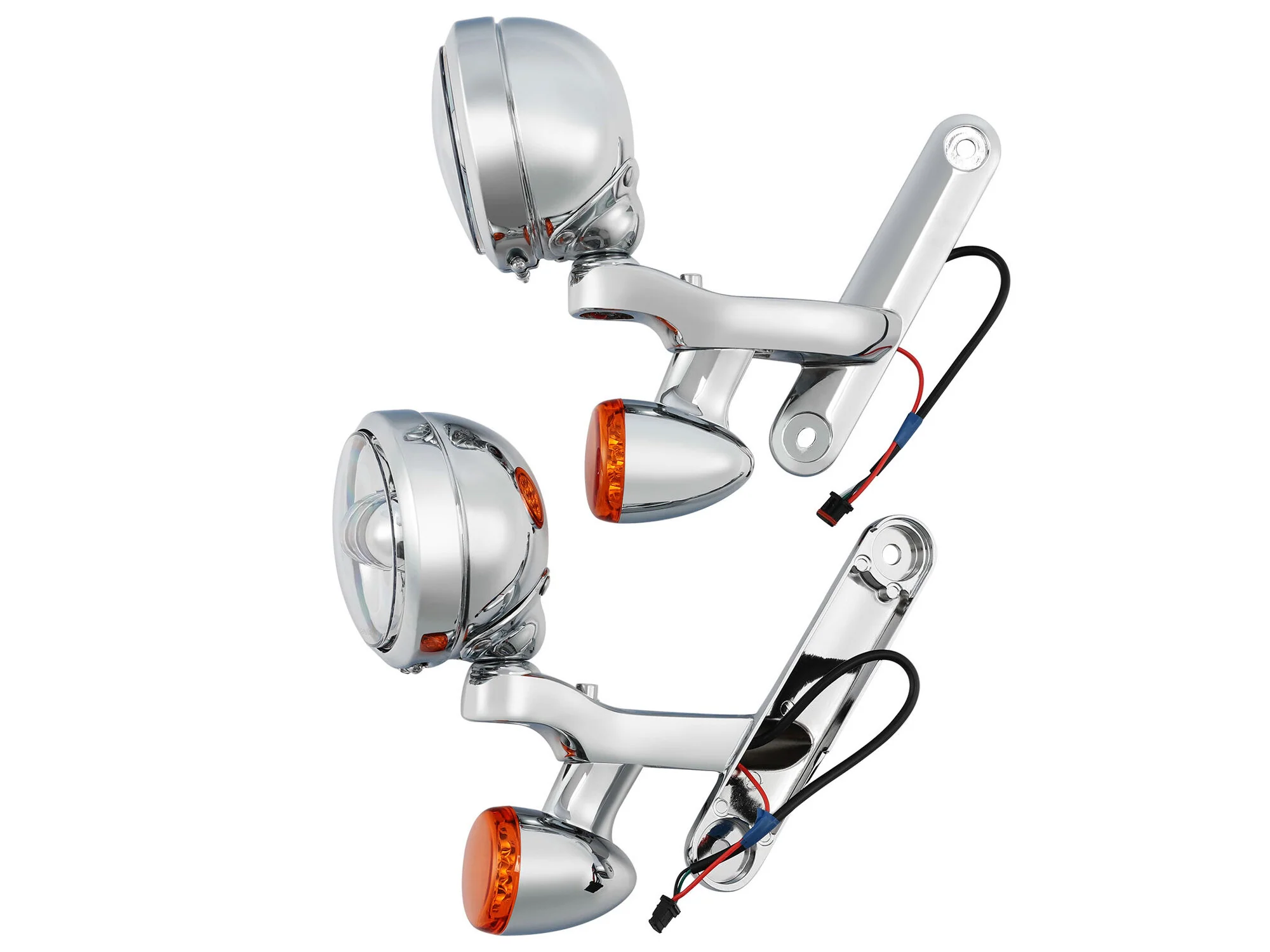 4.5" LED Fog Lights for Harley Street Electra Glide Road King 1994-2023 - Image 6