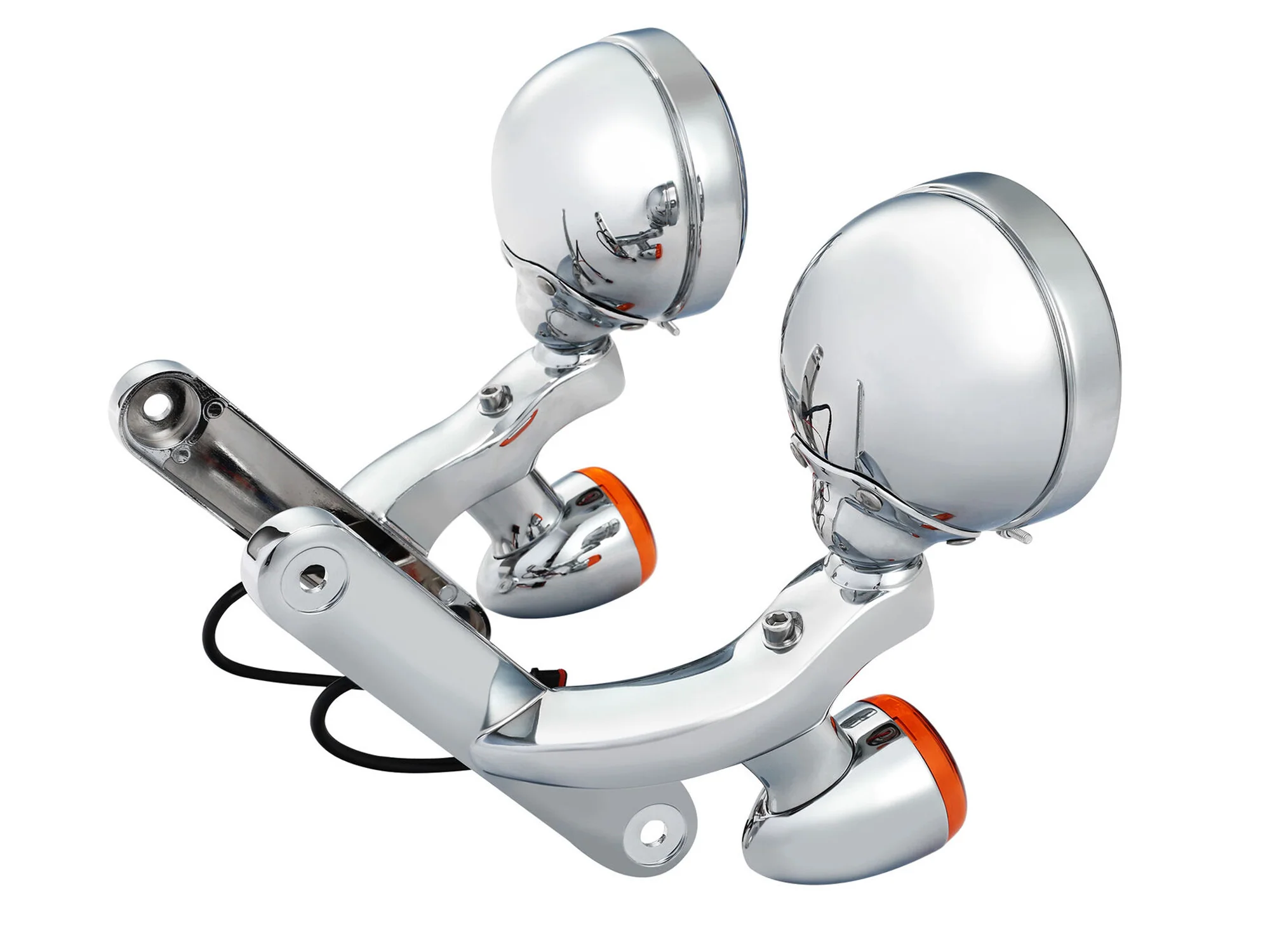 4.5" LED Fog Lights for Harley Street Electra Glide Road King 1994-2023 - Image 8