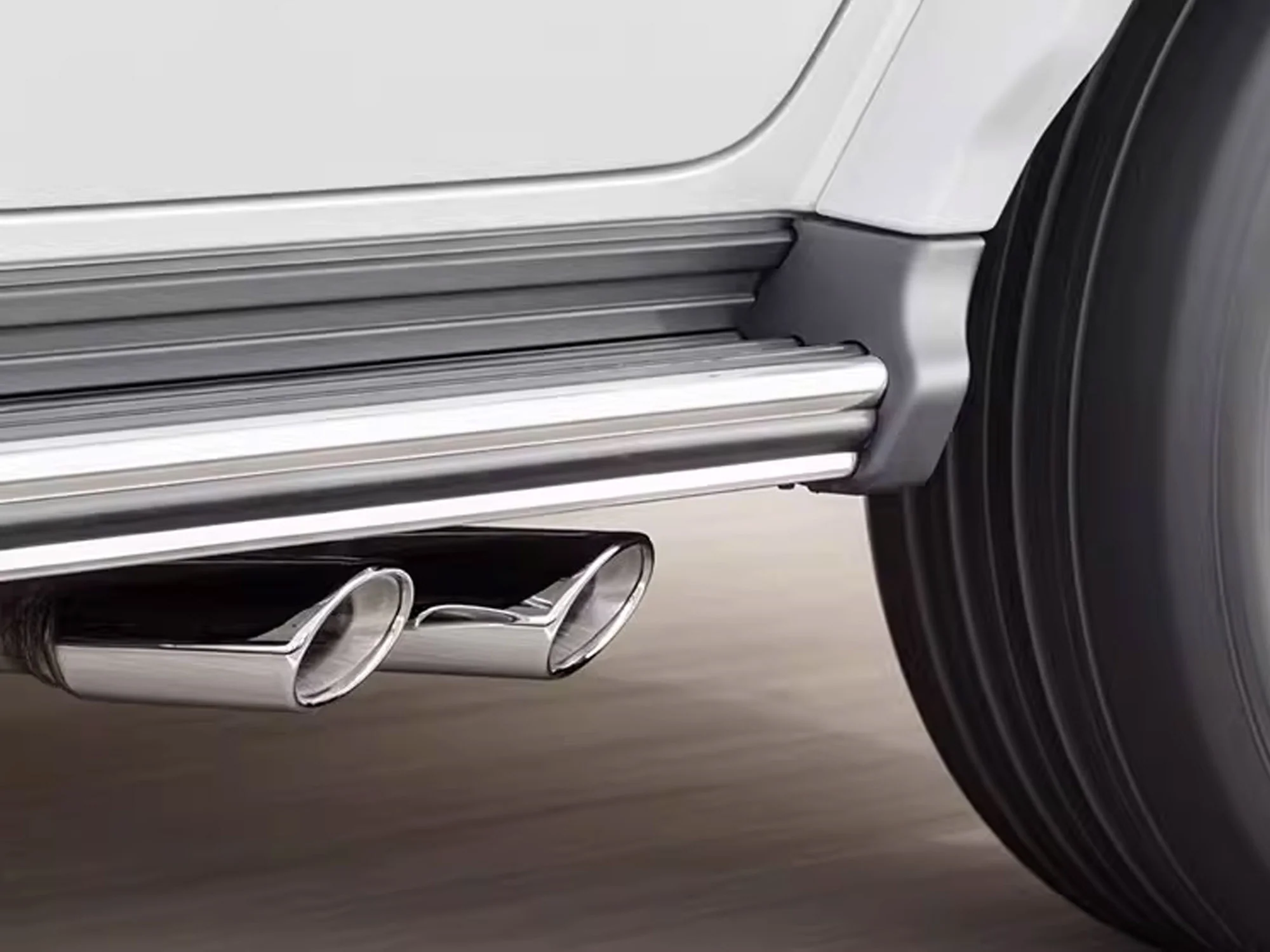 4pcs Chrome Quad Exhaust Tips For Mercedes G-Class W463 W464 G500 G550 G63 AMG 2002-2024 - Image 4