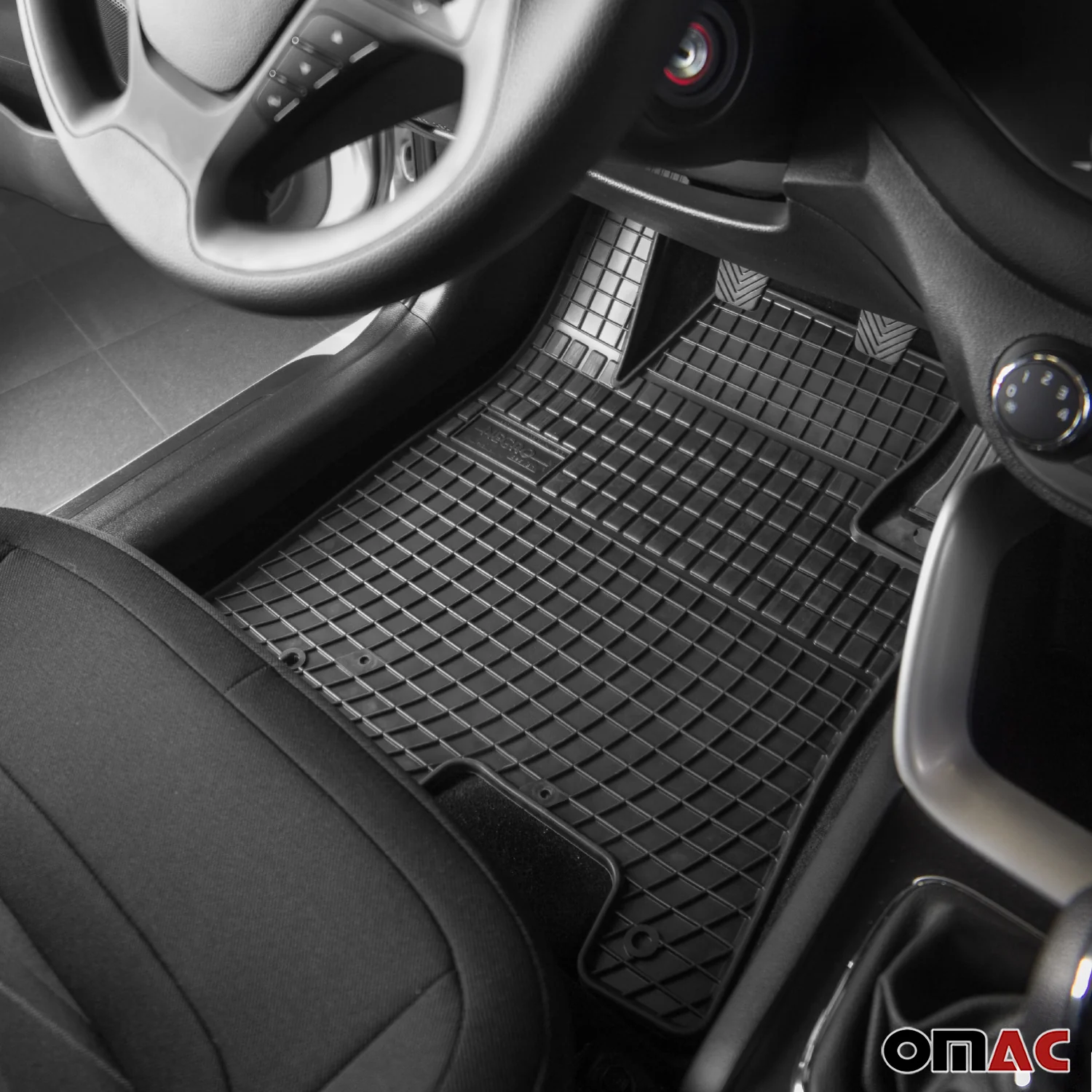 4pcs Floor Mats Liner for Audi A6 S6 C7 2012-2018 Black Rubber All-Weather 4 Pcs - Image 10