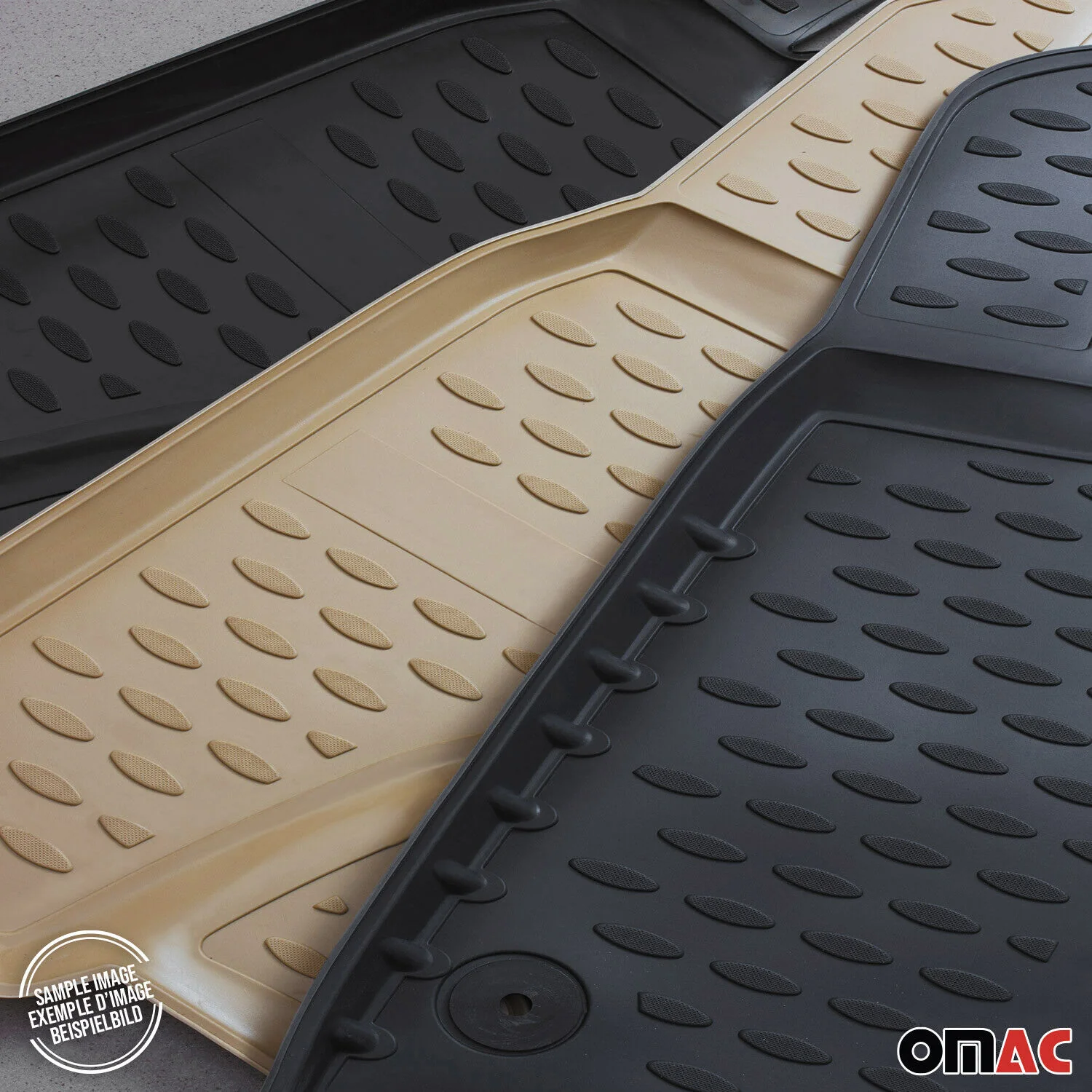 4pcs Floor Mats Liner for Audi Q7 2007-2015 Black TPE All-Weather - Image 10