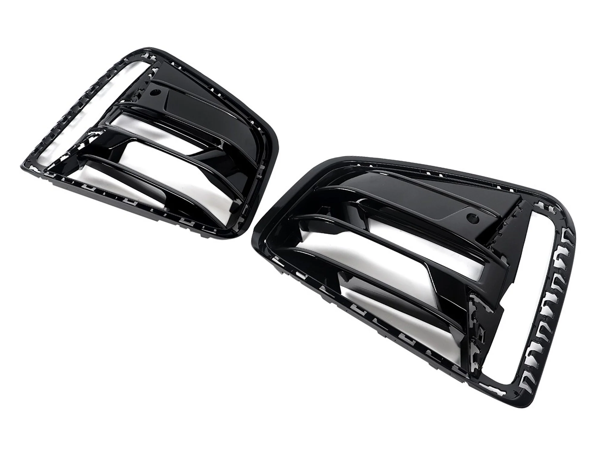 4pcs For 2021-2026 BMW 4 Series G22 G23 430i M440i Front Bumper Fog Light Grille Trim Air Duct - Image 5