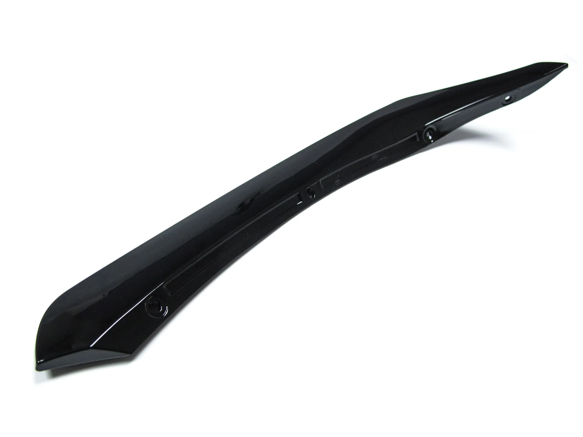 Gloss Black Front Bumper Splitters Fins Aero for Mercedes CLA W117 C117 X117 Facelift 2017-2019 AMG Pkg - Image 6