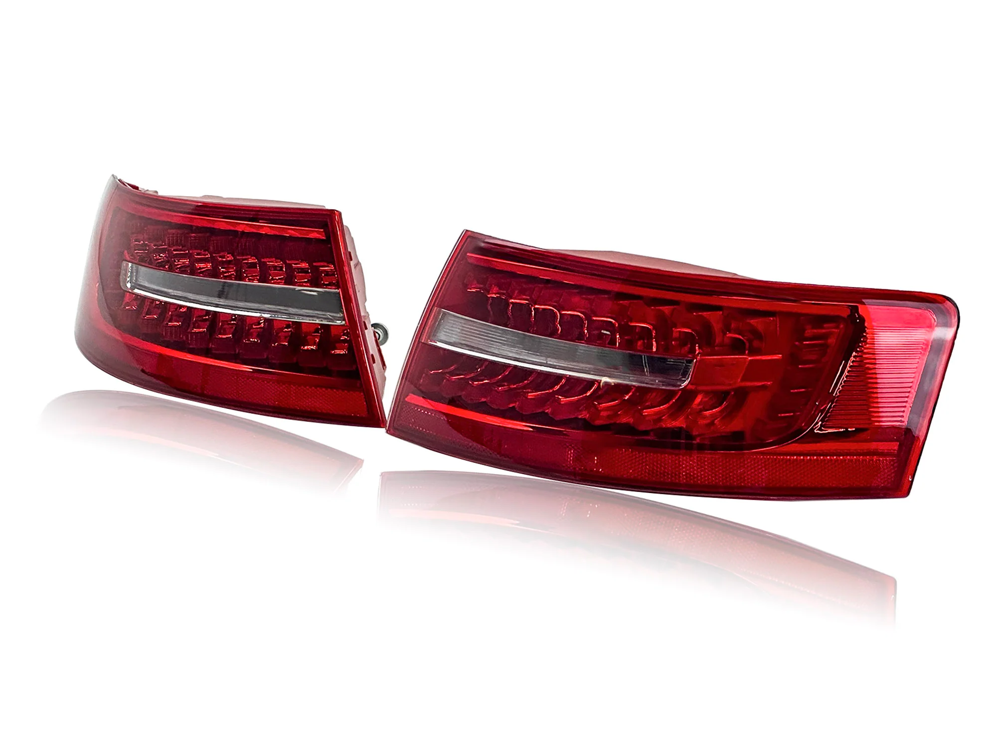 4pcs LED Tail Lights Rear Lamp For Audi A6 C6 Sedan 2009 2010 2011 - Image 16