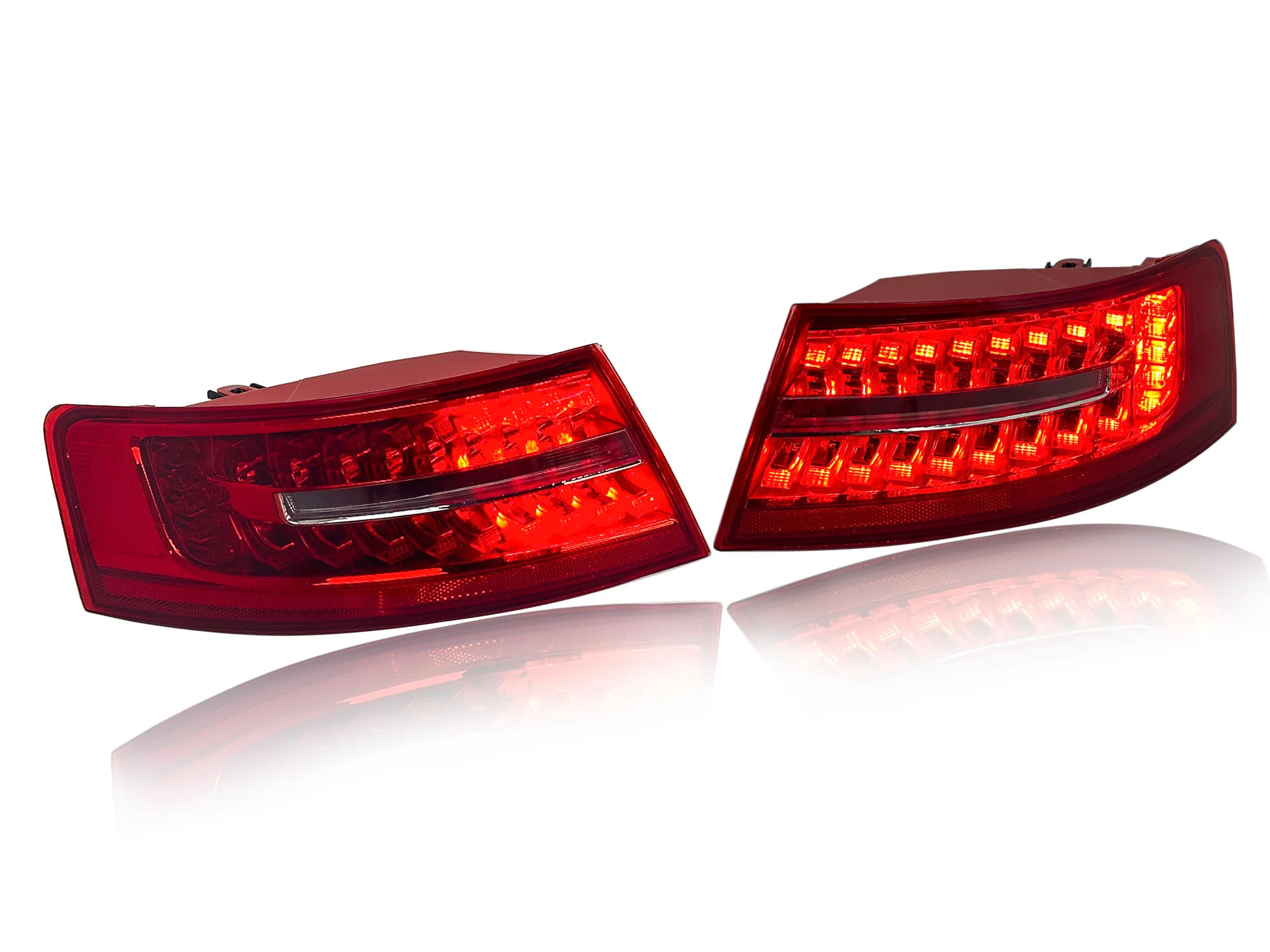 4pcs LED Tail Lights Rear Lamp For Audi A6 C6 Sedan 2009 2010 2011 - Image 18