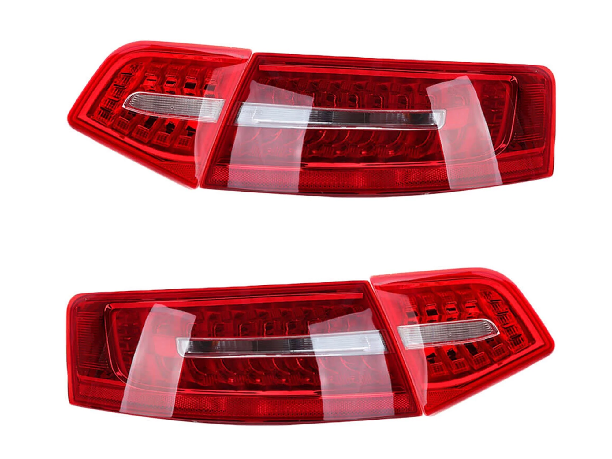 4pcs LED Tail Lights Rear Lamp For Audi A6 C6 Sedan 2009 2010 2011 - Image 3
