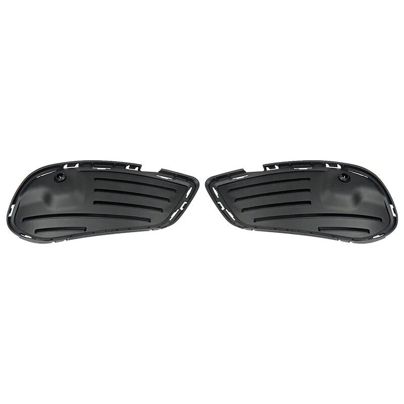 4pcs Front Fog Light Cover Grill Trims For Mercedes C-Class W205 C300 C43 AMG 2015-2018 - Image 5