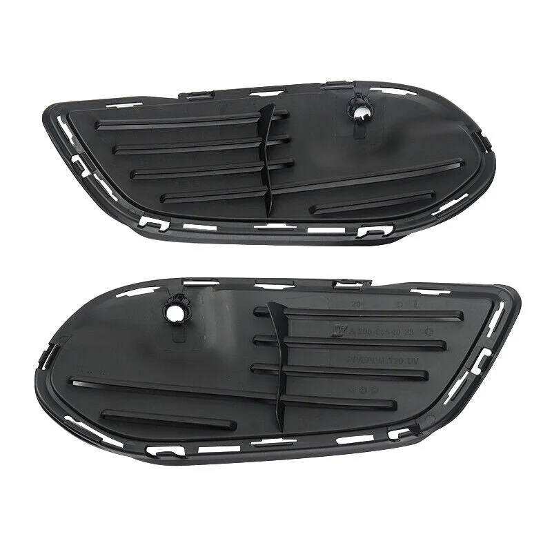 4pcs Front Fog Light Cover Grill Trims For Mercedes C-Class W205 C300 C43 AMG 2015-2018 - Image 7