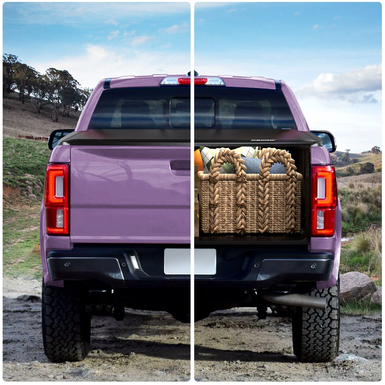 5.5FT Soft 3-Fold Tonneau Cover for 2022-2026 Toyota Tundra Truck Bed Snowproof - Image 7