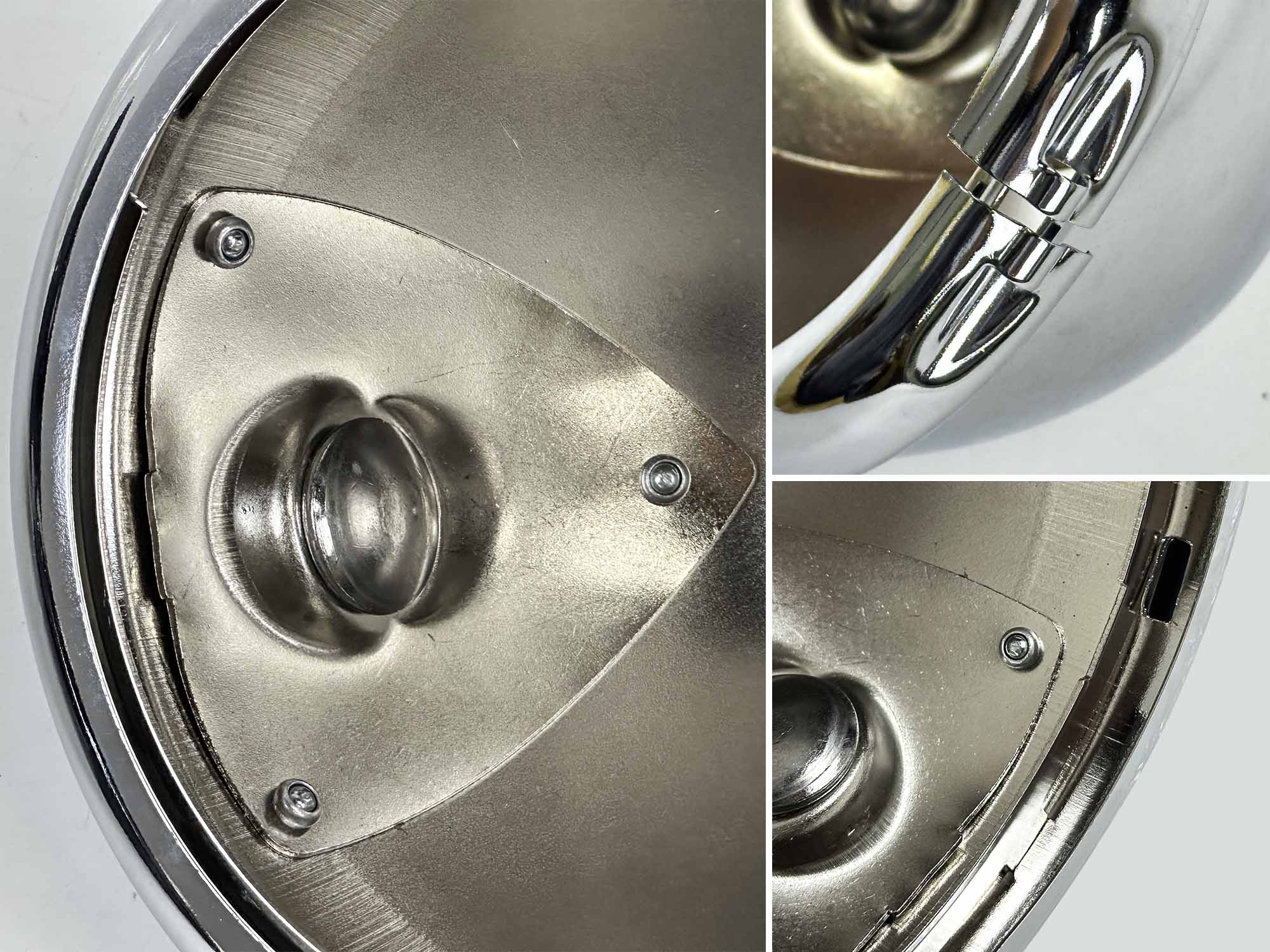5.75" Headlight Housing Bucket Mount Bracket Fit For Harley Sportster XL883 1200 Chrome - Image 11