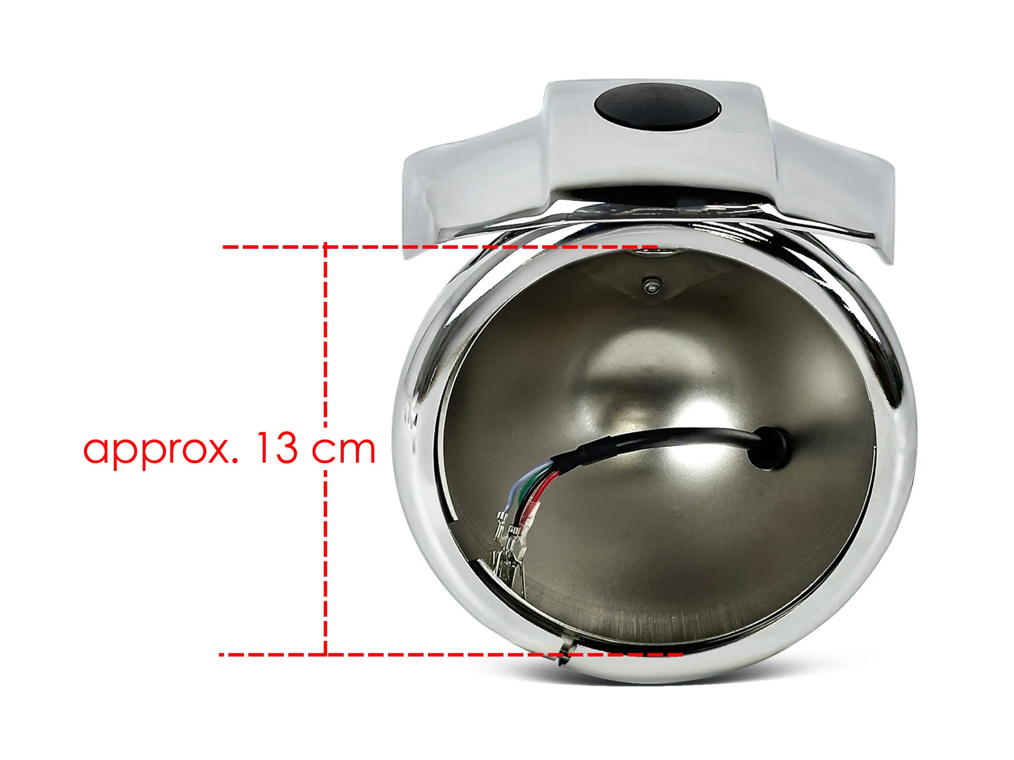 5.75" Headlight Housing Bucket Mount Bracket Fit For Harley Sportster XL883 1200 Chrome - Image 12