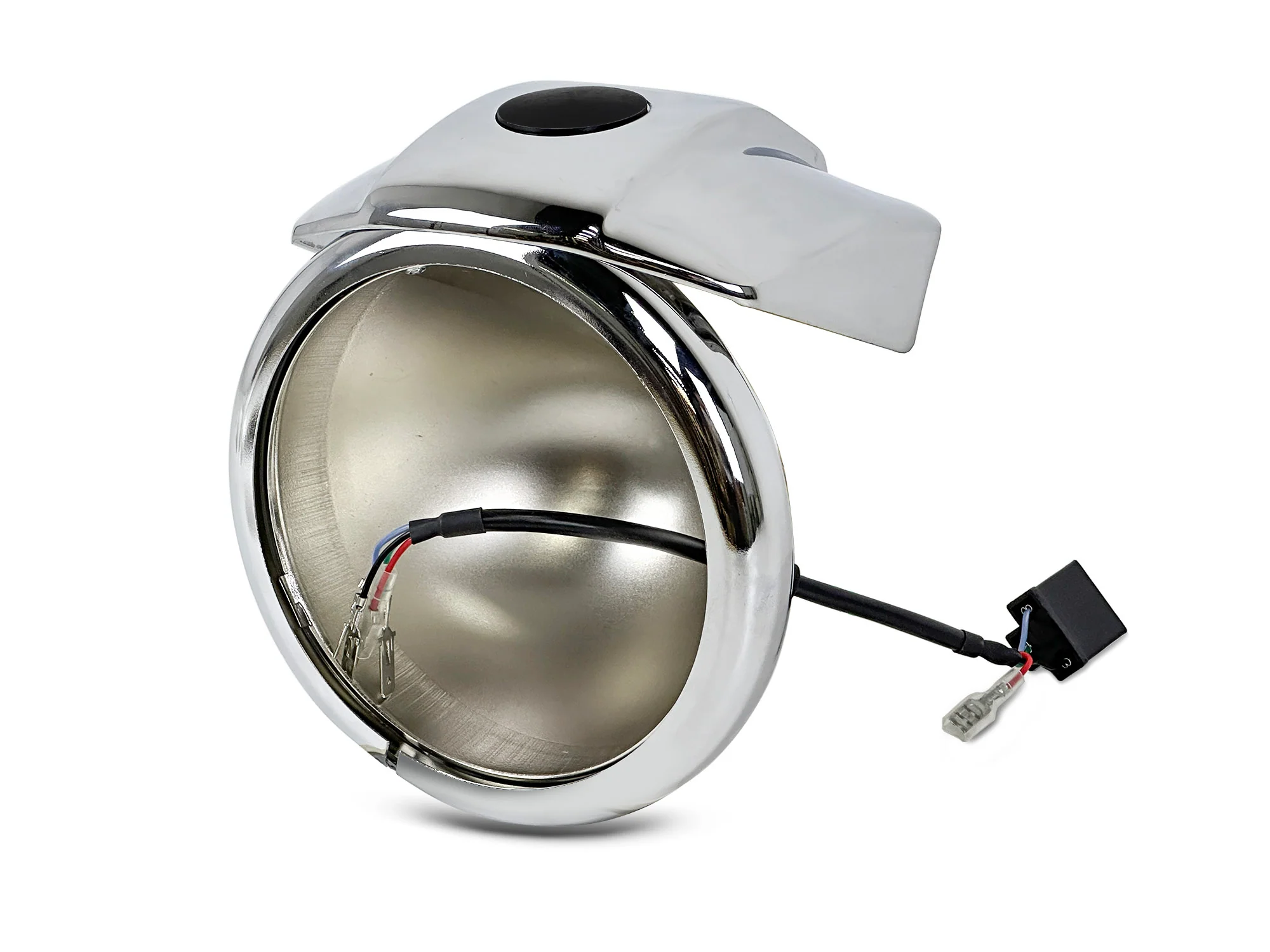 5.75" Headlight Housing Bucket Mount Bracket Fit For Harley Sportster XL883 1200 Chrome - Image 7