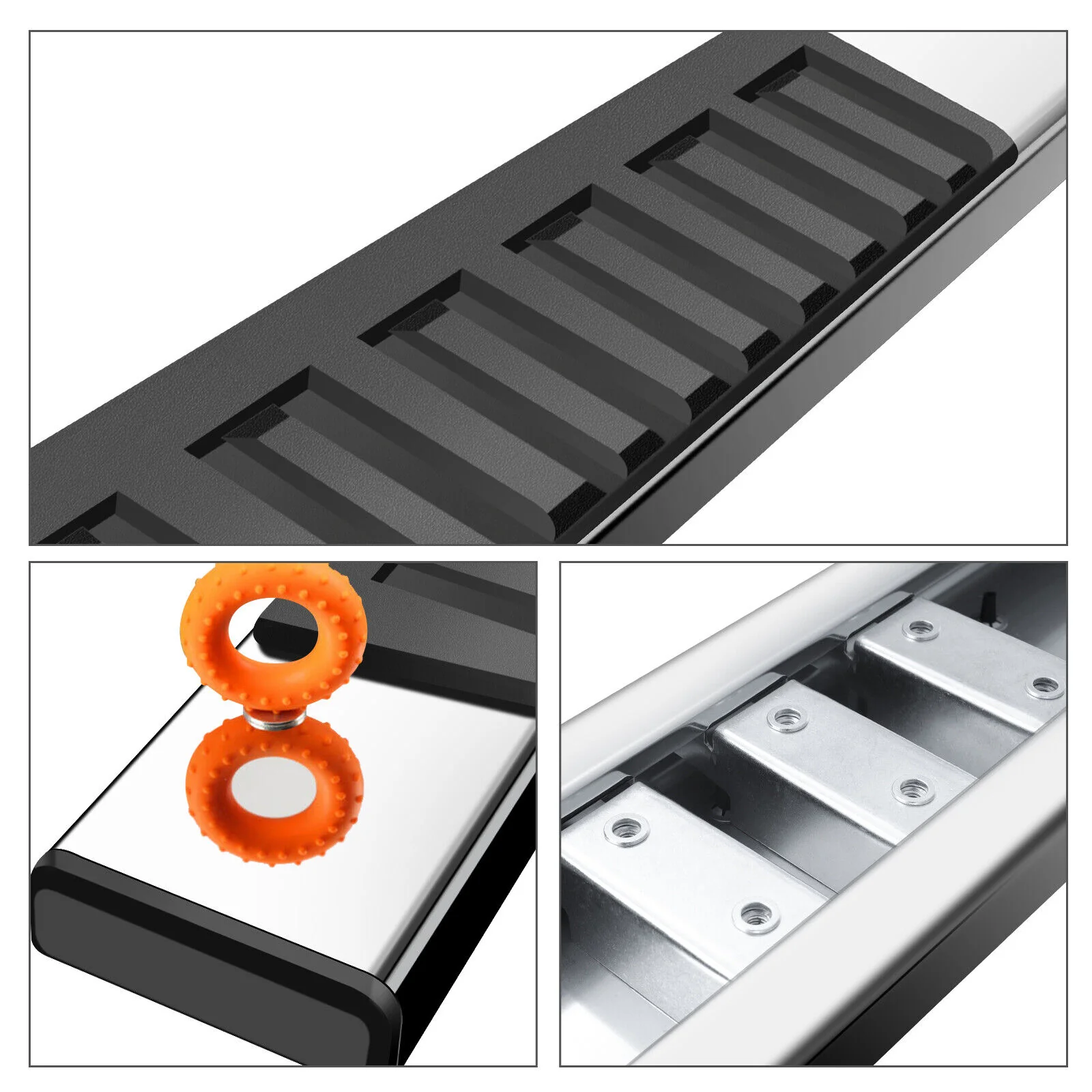 6" Running Board For 2022-2026 Toyota Tundra CrewMax Side Step Nerf Bars - Image 7