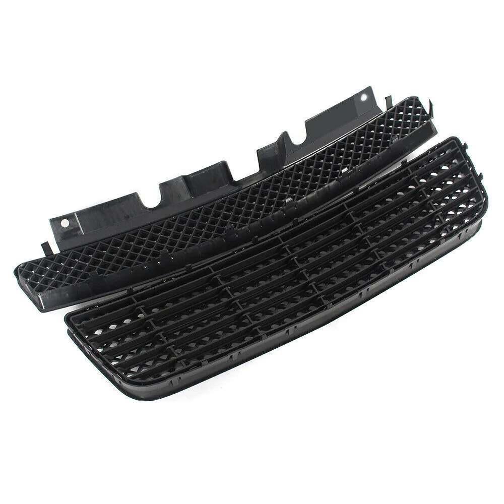6pcs Front Upper Lower Mesh Grille Fog Lights & Bezels for 2006-2013 Chevrolet Impala - Image 2