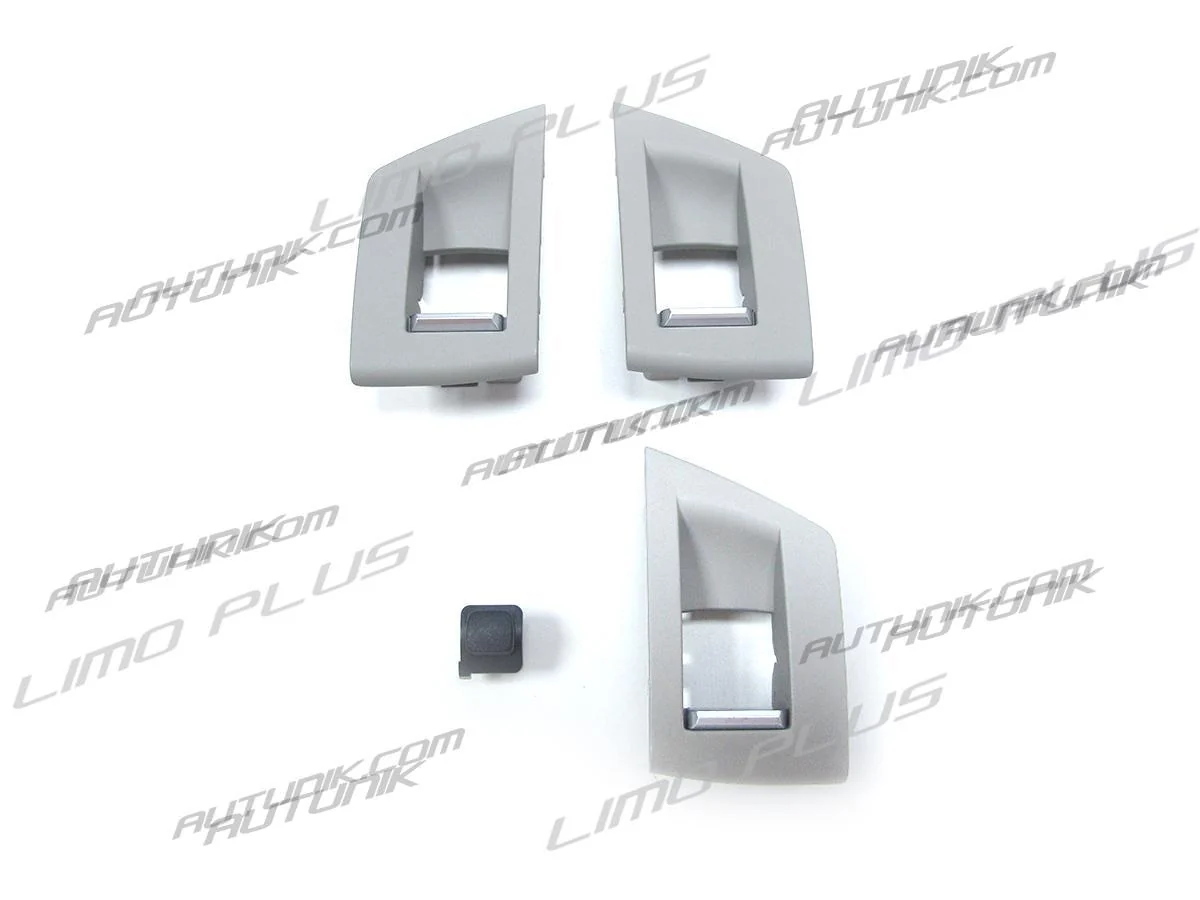 7pcs Gray Interior Door Handle Window Lift Button Panel For BMW 5 Series F10 F11 M5 2011-2016 it35 - Image 9