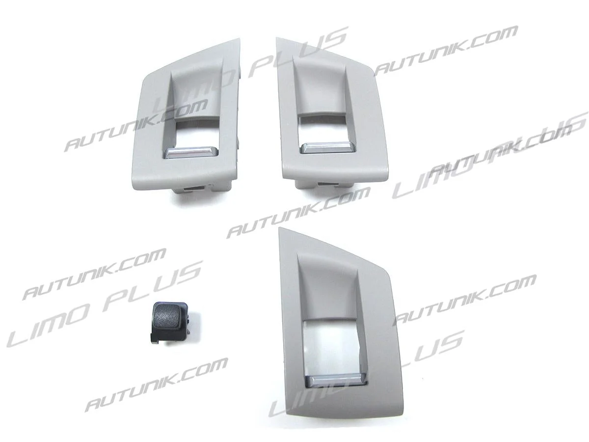 7pcs Leather Inner Interior Door Pull Handle Trim Cover For BMW 5 Series F10 F11 2010-2016 it38 - Image 7