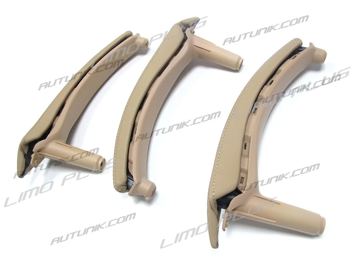 7pcs Leather Inner Interior Door Pull Handle Trim for BMW X5 E70 X6 E71 E72 2007-2013 it40 - Image 5