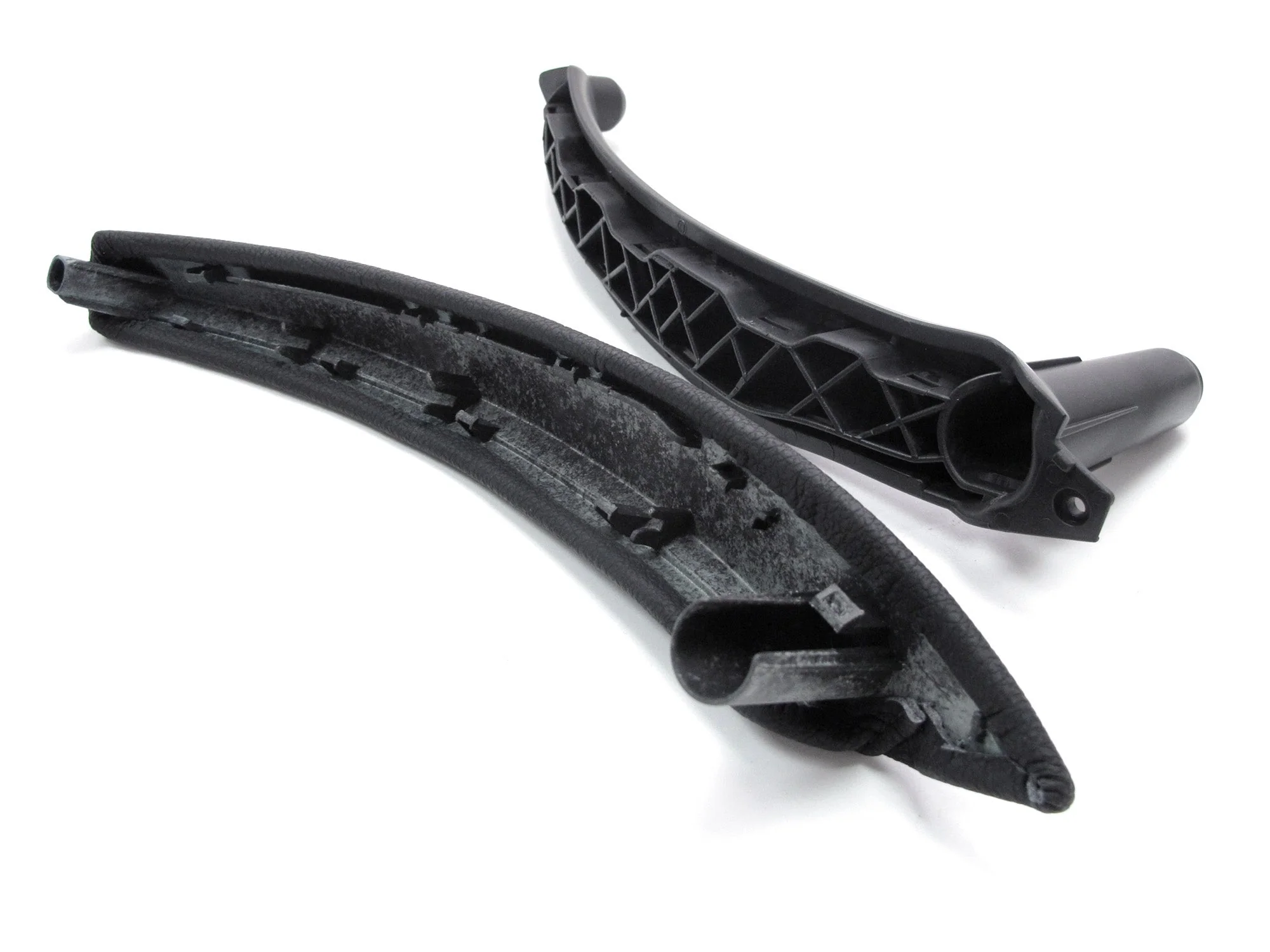 7x Black Leather Inner Interior Door Pull Handle Trim for BMW X5 E70 X6 E71 E72 it56 - Image 8