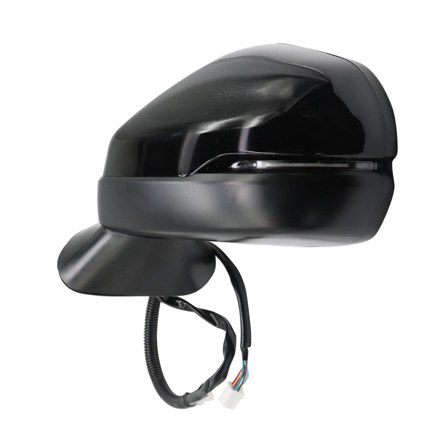 8-Pin Driver Left Side Side View Mirror for 2023-2025 HONDA HR-V Turn Signal, Blind Spot, Heated, Manual Fold